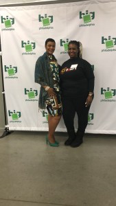 V'Esther Goode attending the Vaux high school Big Picture Philadelphia Meaningful Mentor event in 2020